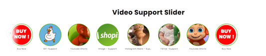 Category Video Slider | Support - Youtube,Instagram,Tiktok,Gif- 4 Shape Preset